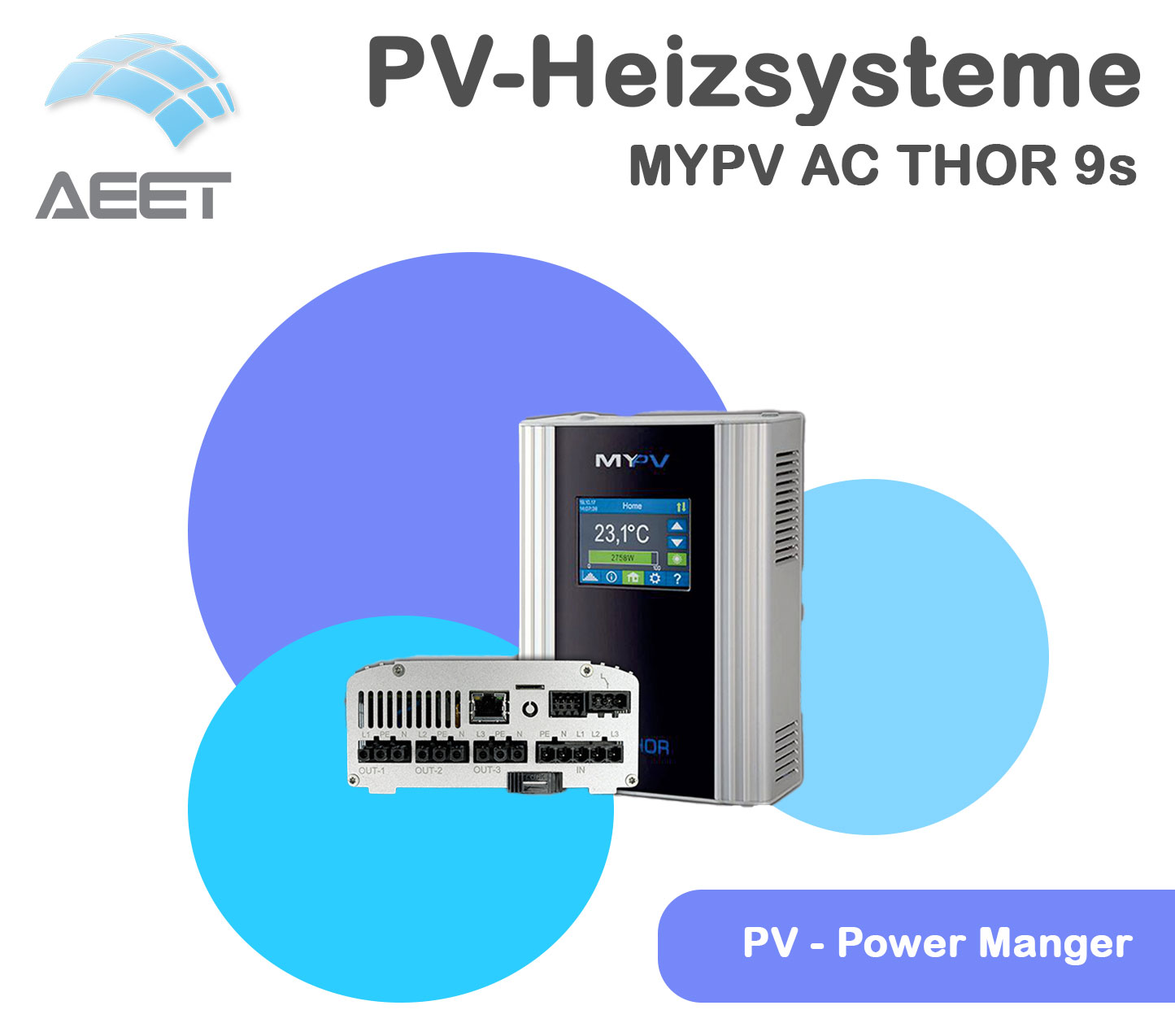 MYPV AC THOR 9s Power Manager Leistungs-Controller 9 kw