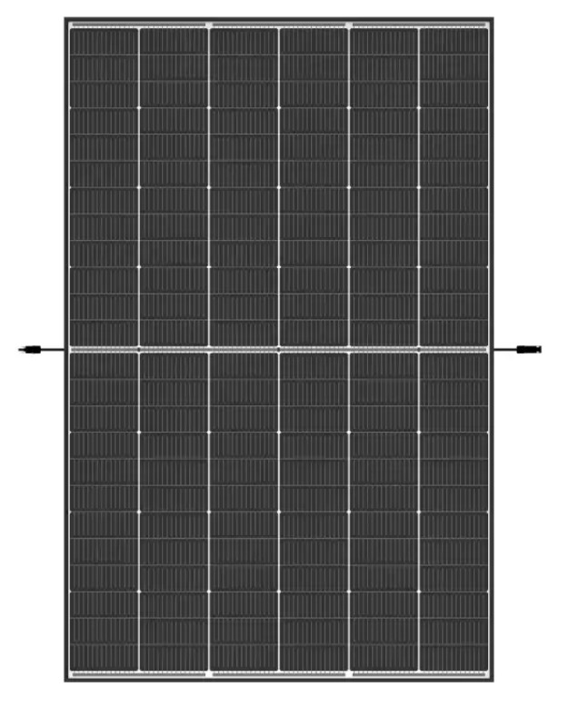 Solarmodule Trina 460 TSM-NEG9R.28 Vertex S+ Doppelglas