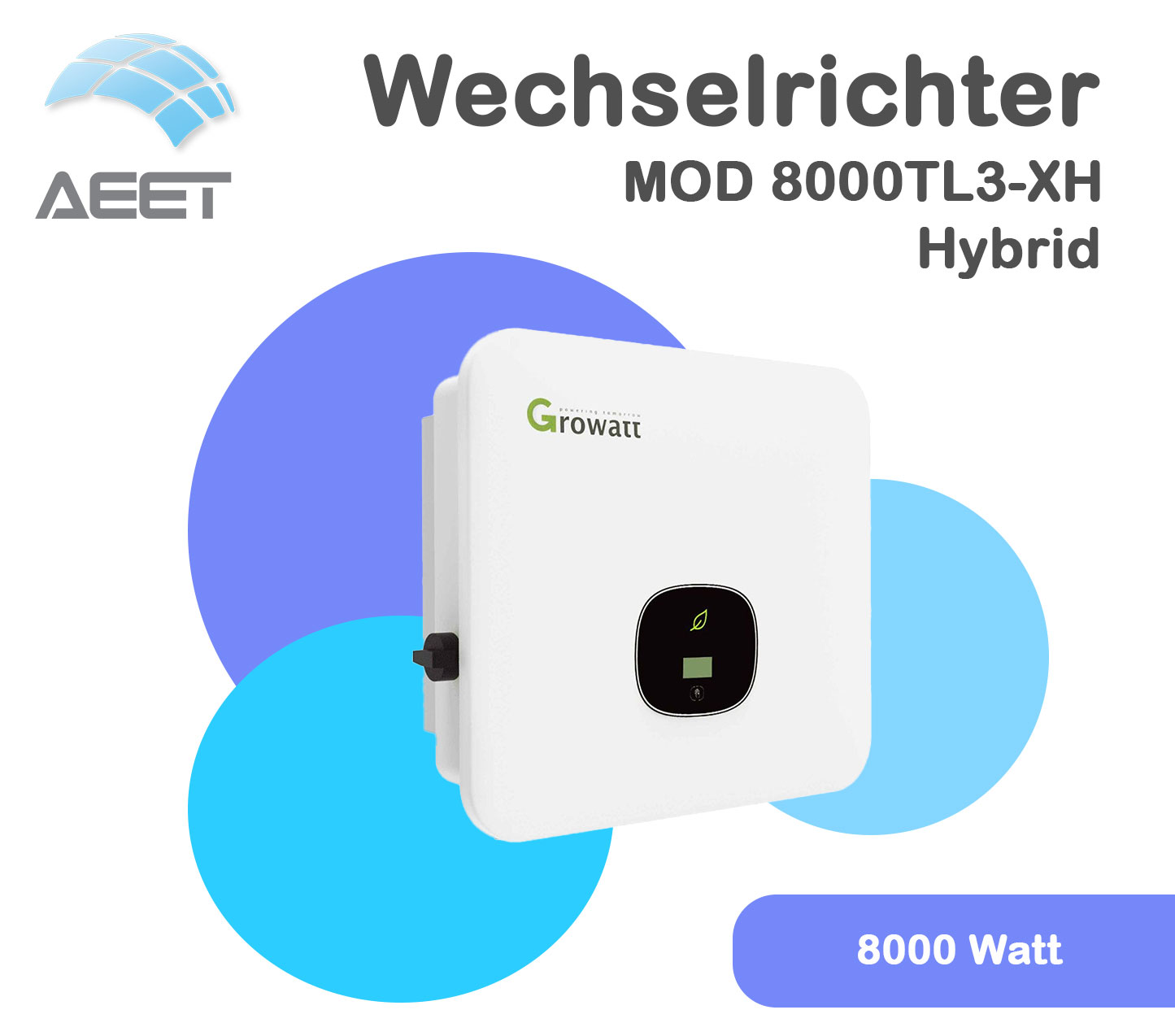 Wechselrichter Growatt MOD 8000TL3-XH | 8KTL3-XH Hybrid Wechselrichter Growatt MOD 8000TL3-XH | 8KTL3-XH Hybrid