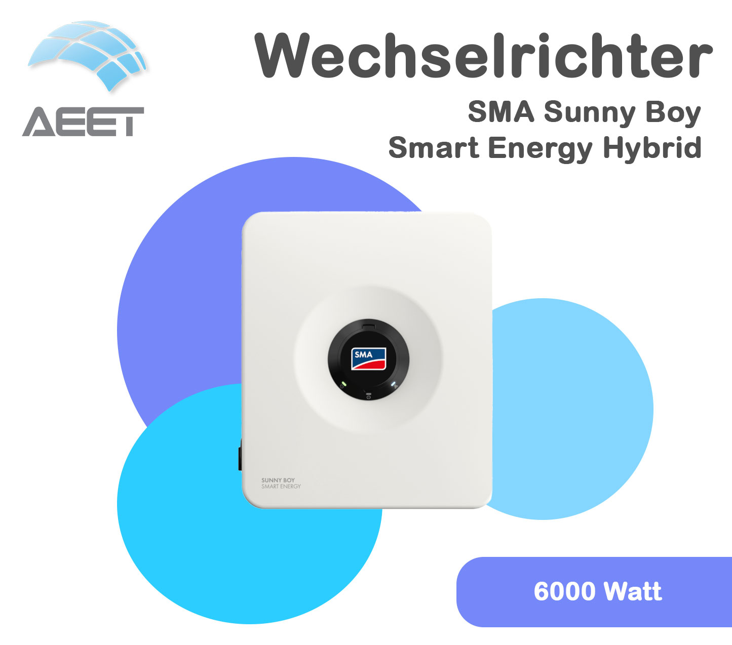 Wechselrichter SMA Sunny Boy Smart Energy 6.0 Wechselrichter SMA Sunny Boy Smart Energy 6.0