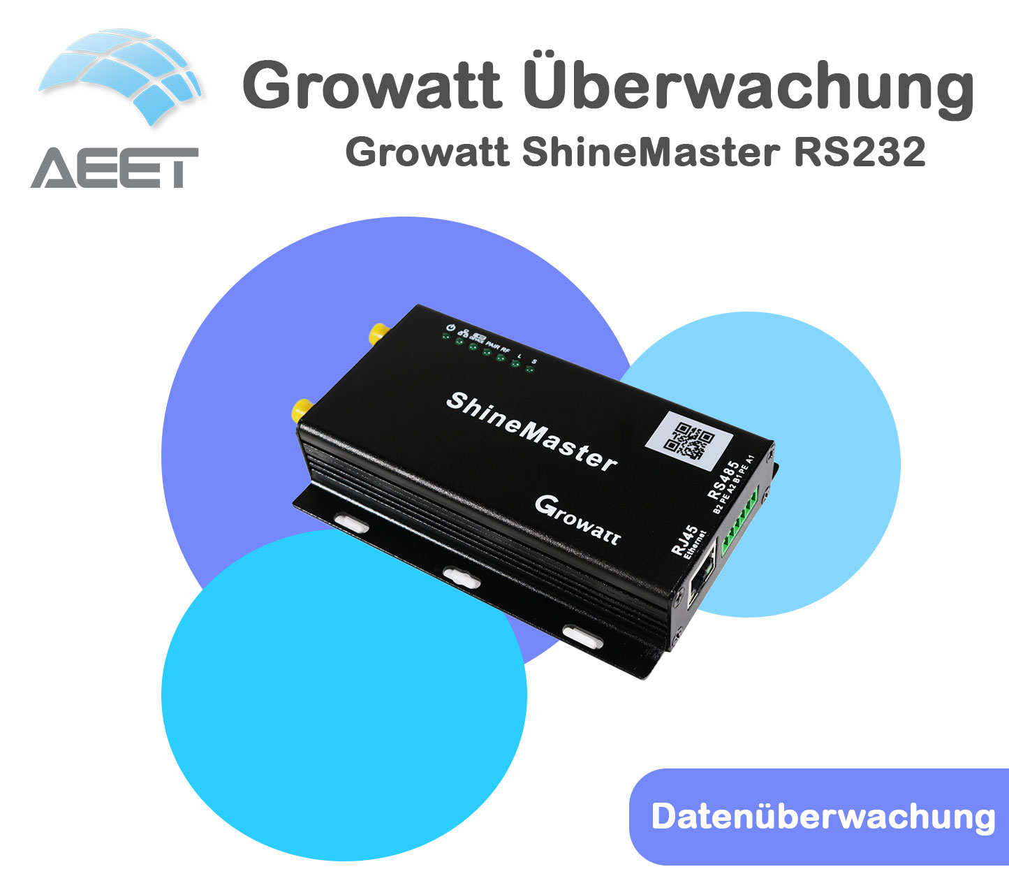 Growatt ShineMaster RS232 - Datenüberwachung