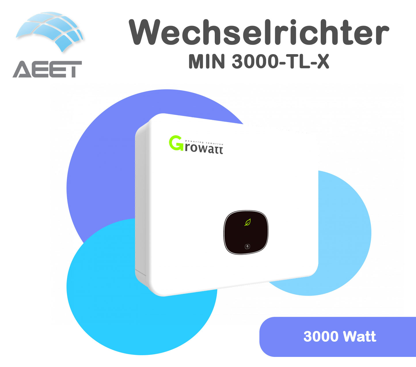Wechselrichter Growatt MIN 2500TL-X Wechselrichter Growatt MIN 2500TL-X
