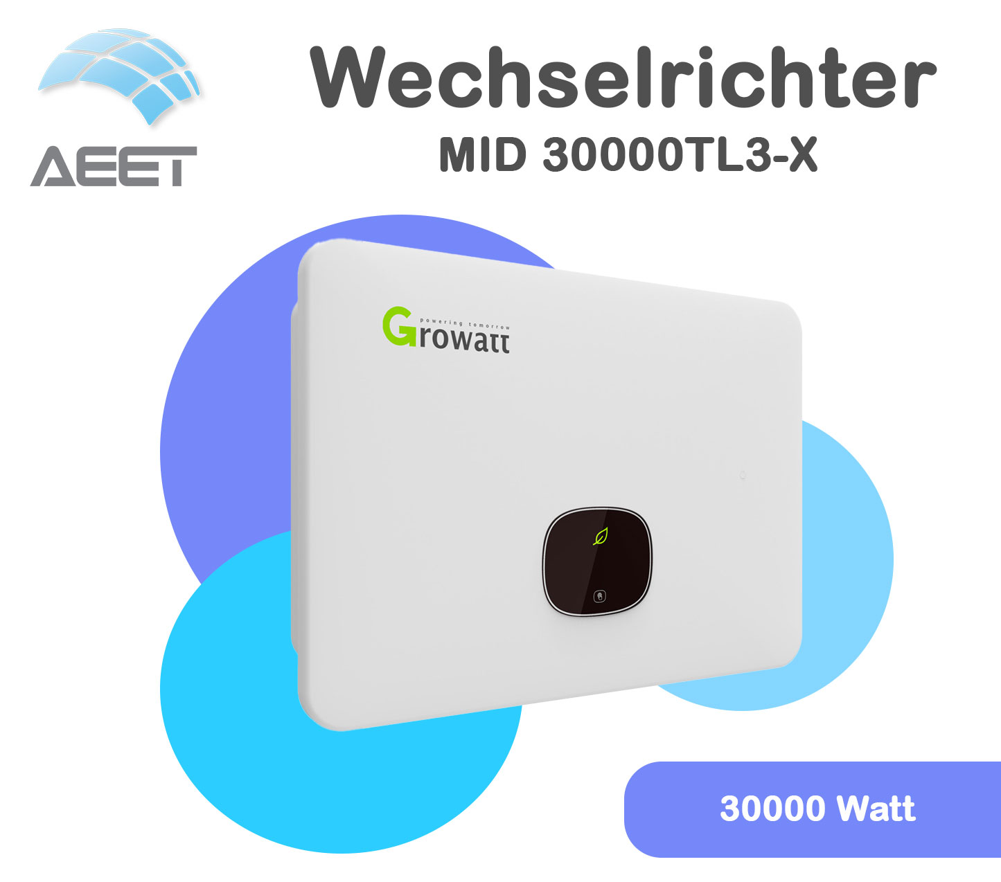 Wechselrichter Growatt MID 30000TL3-X | 30KTL3-X Wechselrichter Growatt MID 30000TL3-X | 30KTL3-X