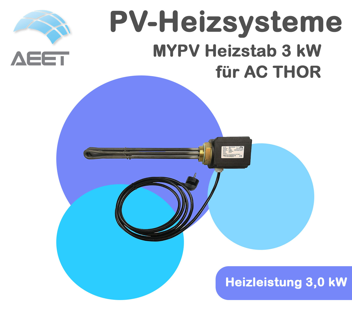 MYPV Heizstab 3 kW für AC THOR MYPV Heizstab 3 kW für AC THOR