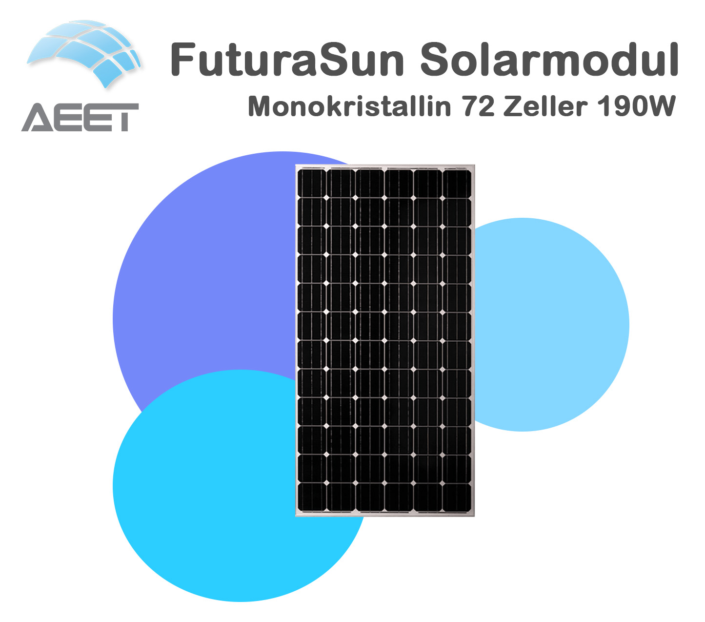 Solarmodule 1580 x 808 x 35mm 72 Zeller Mono Solarmodule 1580 x 808 x 35mm 72 Zeller Mono