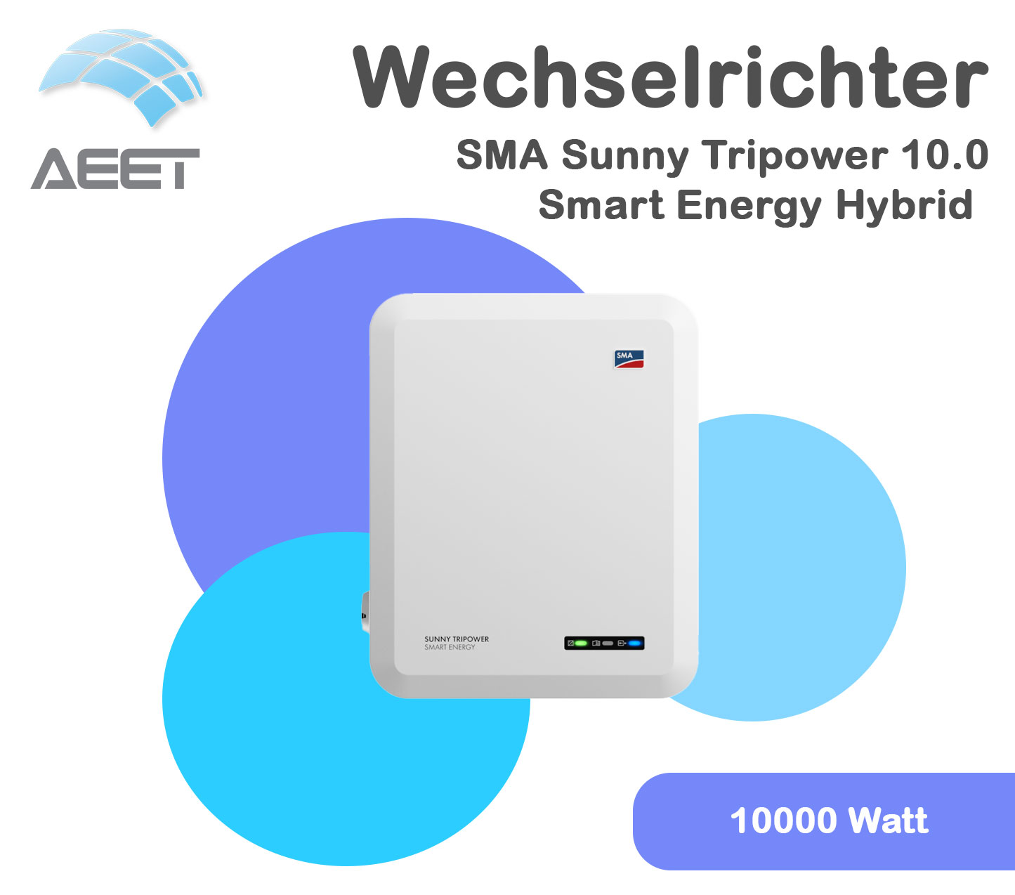 Wechselrichter SMA Hybrid Sunny Tripower 10.0 Smart Energy Wechselrichter SMA Hybrid Sunny Tripower 10.0 Smart Energy