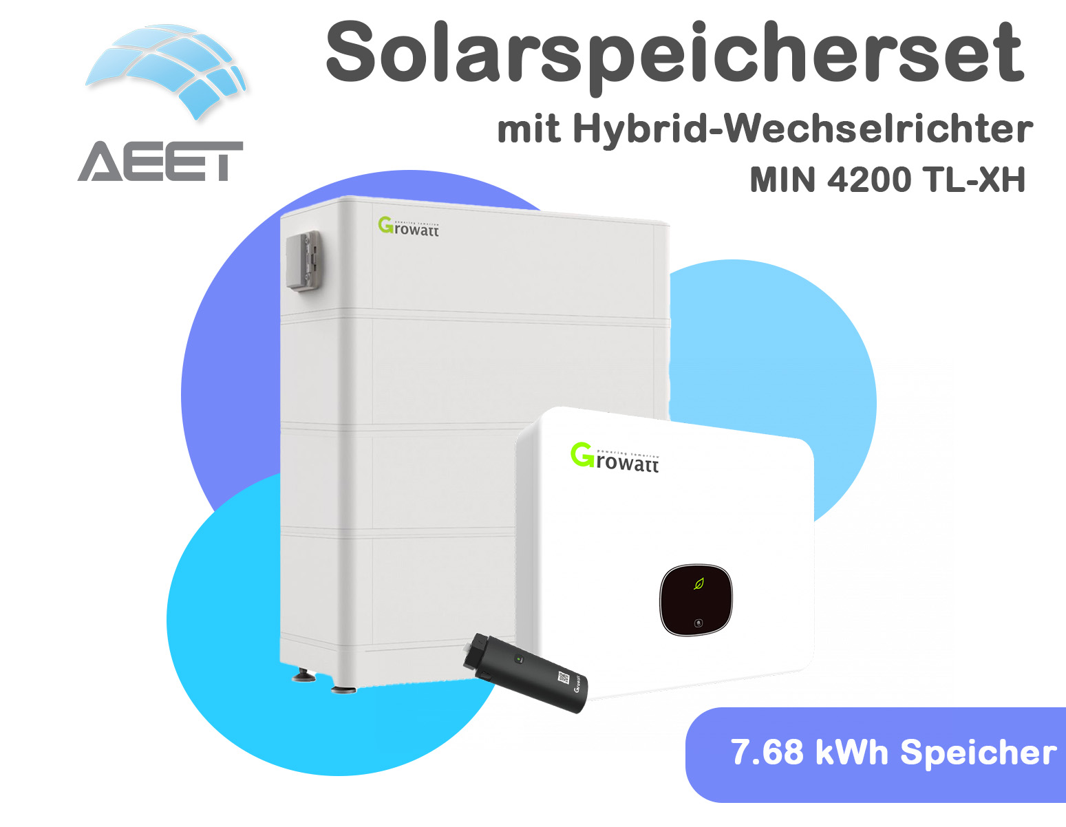Growatt SET MIN Speichersystem DC 4.2 kW m 7.68 kWh Speicher Growatt SET MIN Speichersystem DC 4.2 kW m 7.68 kWh Speicher