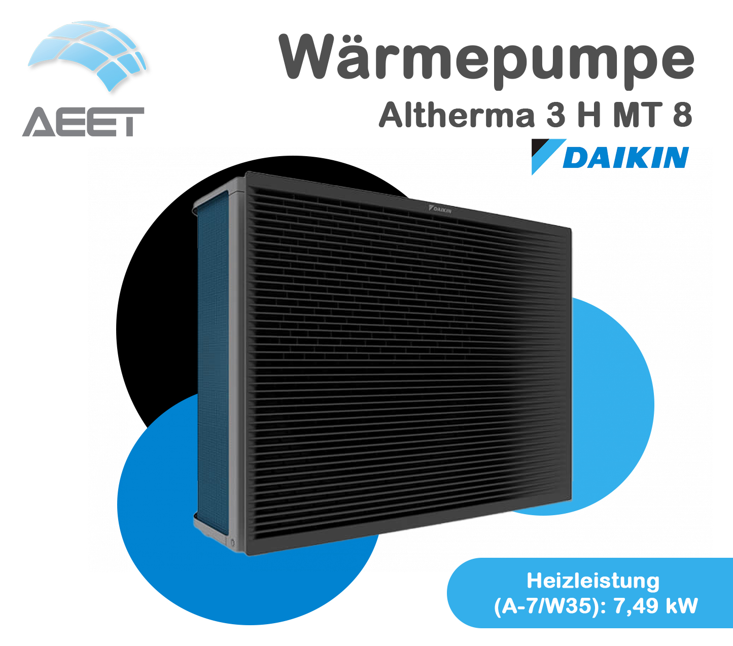 Wärmepumpe DAIKIN Altherma 3 H MT 8