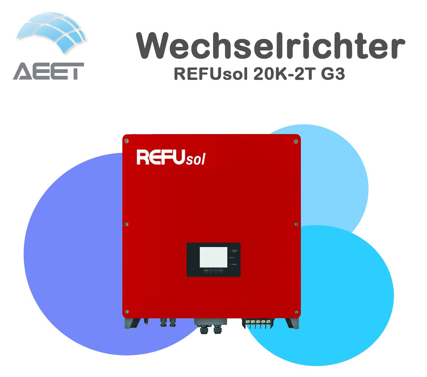 Wechselrichter REFUsol 20K-2T G3